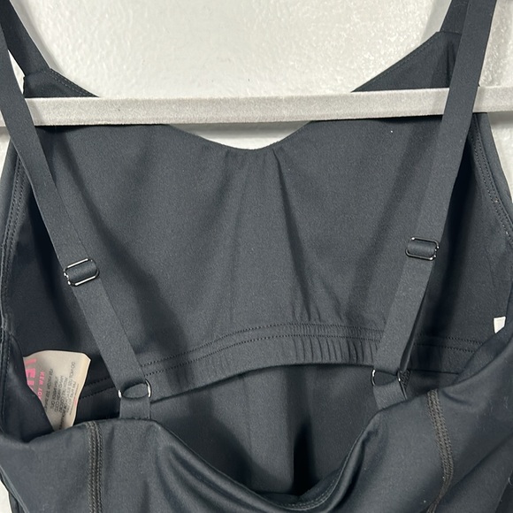 Terez Rhinestone-Embellished Crop Corset Black Top small - Picture 11 of 12